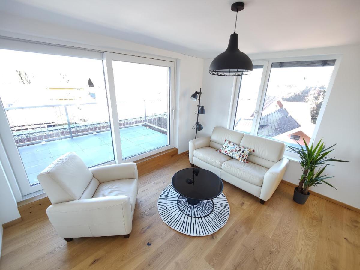 Penthouse Flat Carolina In Salzburg Stadt Kültér fotó